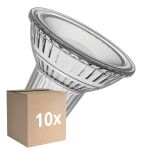 Monipakkaus 10x Ledvance LED Kohdevalaisin GU10 PAR16 6.9W 650lm 120D - 930 Lämmin Valkoinen | Paras Värintoisto - Himmennettävä - Korvaa 80W