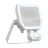 Ledvance LED Valonheitin Aluminium Valkoinen 17W 2400lm 100D - 840 Kylmä Valkoinen | IP65 - Liike- Ja Valotunnistin - Symmetrinen