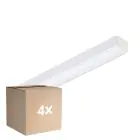 Monipakkaus 4x Philips LED Loisteputkivalaisimet CoreLine Valkoinen 10.8W/17W 1500lm/2400lm - 830-840 CCT | 60cm - Korvaa 2x18W